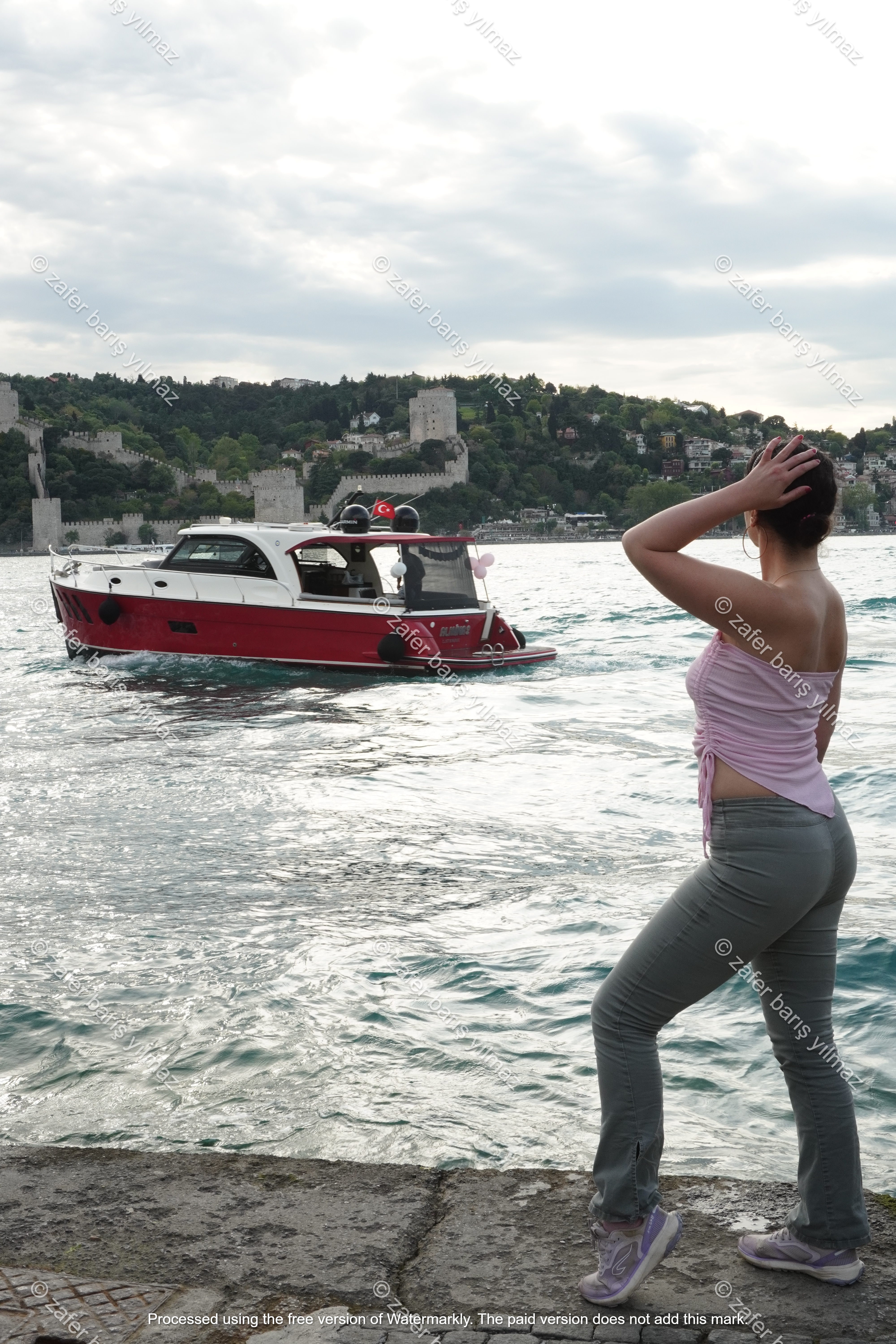 Yaratıcı dış çekim portre fotoğrafı